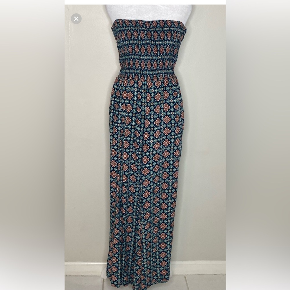 American Rag Strapless Smocked Jumpsuit - Size S